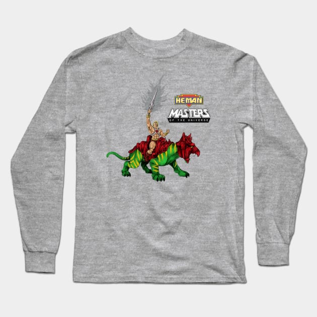 He Man - Masters Of The Universe Long Sleeve T-Shirt by MACIBETTA